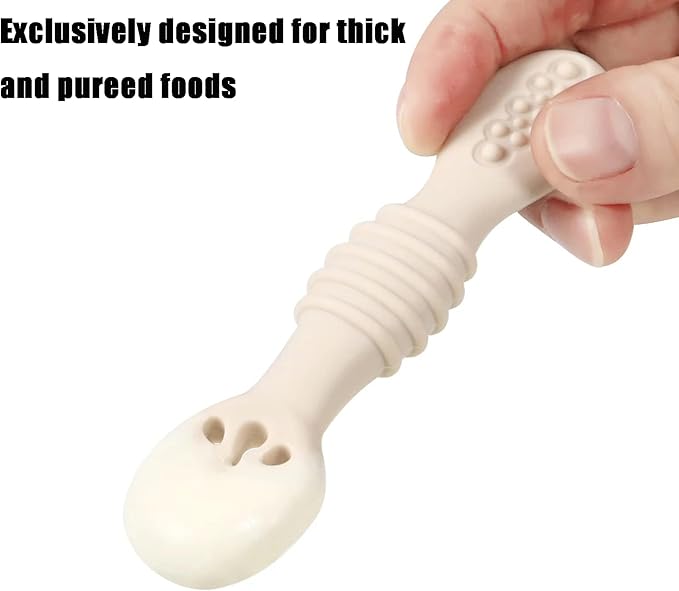 Toddler baby spoon set, durable and easy to clean.
