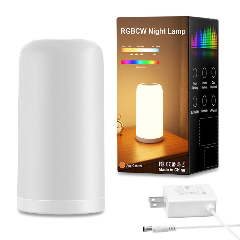 Touch Bedside Table Lamp With Dimmable LED Light