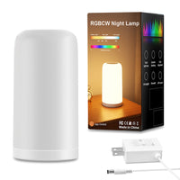 Touch Bedside Table Lamp With Dimmable LED Light