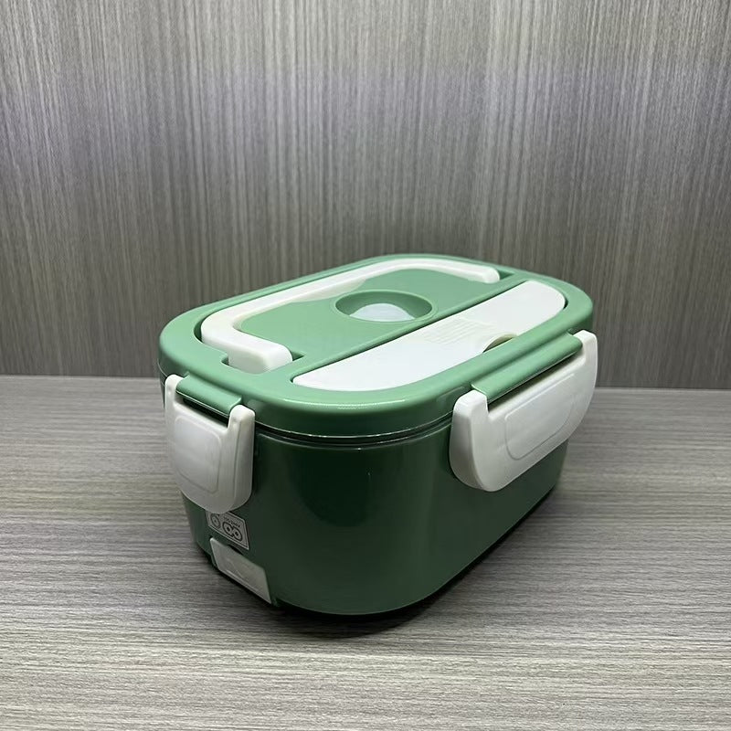Portable heated lunch box for travel and daily commuting