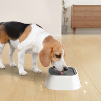 Travel dog water bowl no spill for car rides and outdoor use