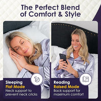 Bed Wedge Pillow for Headboard Gap