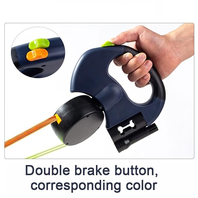 Two-dog walking lead for everyday outdoor walks