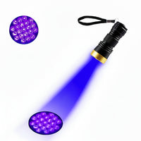 UV Flashlight With 51 LED Design For Household Surface Inspection
