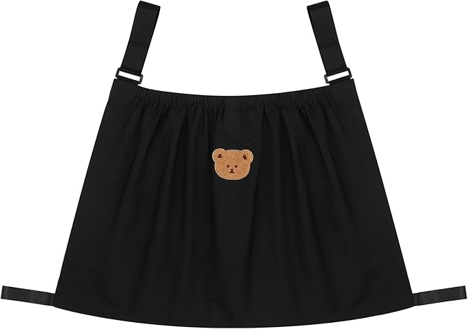 Universal stroller organizer bag with adjustable storage caddy for baby essentials