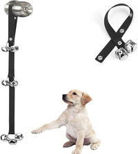 Upgraded puppy bells dog doorbells for potty training with adjustable length snaps.