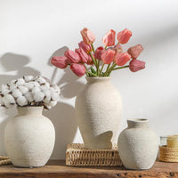 Rustic Farmhouse Vase for Dining Table Centerpieces