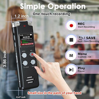 Voice Activated Recorder Automatic Recording Function