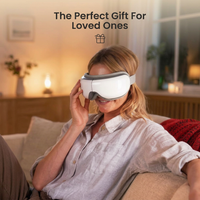 Warming eye mask suitable for home office and travel use