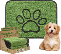 Washable puppy pads 18x24 inch with leakproof and absorbent design