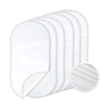 Waterproof changing pad liners – 6 pack, soft and absorbent for diaper changes.