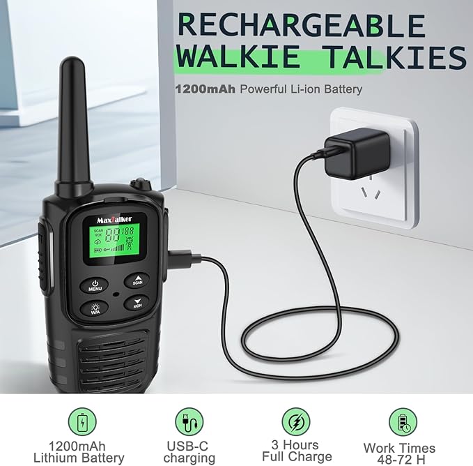 walkie talkie weather alert feature outdoor safety