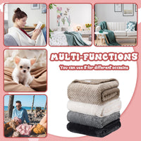 Soft No Shedding No Pilling Blankets for Couch and Bedroom