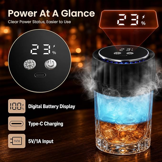 Electric aroma infuser with chamber for compatible wood chips