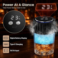 Electric aroma infuser with chamber for compatible wood chips