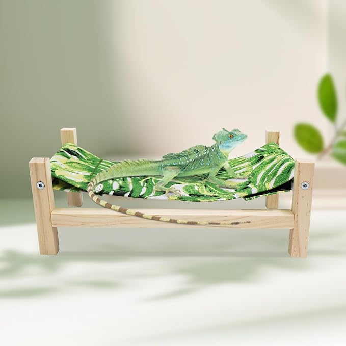 Wooden Reptile Platform For Terrarium Habitat Setup