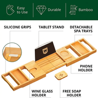 Wooden Bath Tray