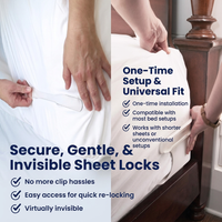 Universal Bed Sheet Clips for All Mattress Sizes