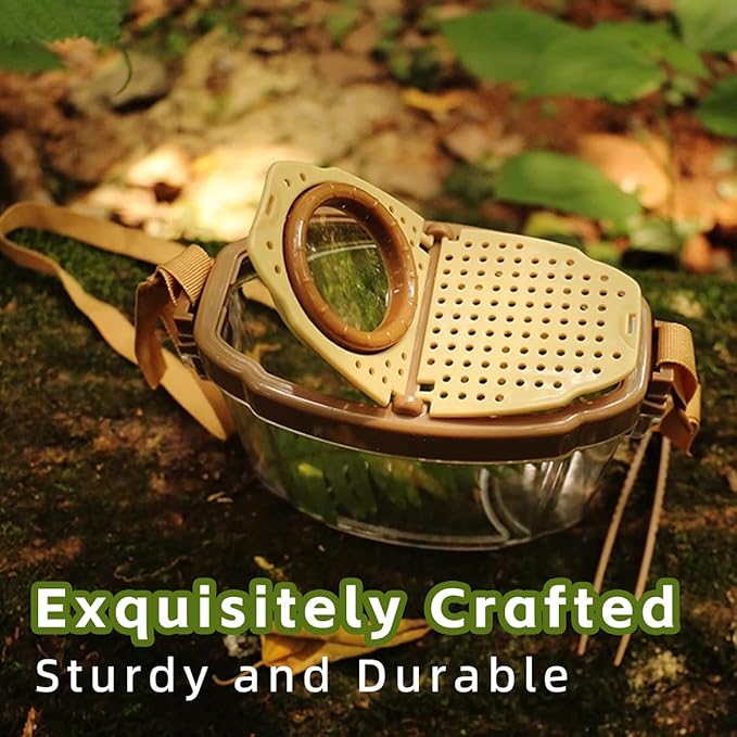 Yellow Observation Container For Insects And Small Creatures