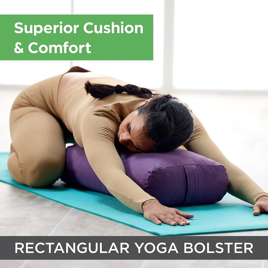 Supportive Round Yoga Bolster