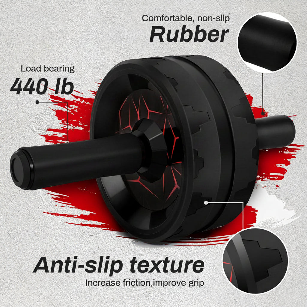 Abdominal roller wheel for daily workout sessions