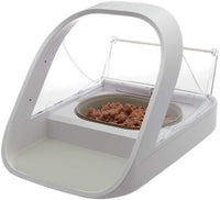 ABS plastic pet food bowl with bowl section