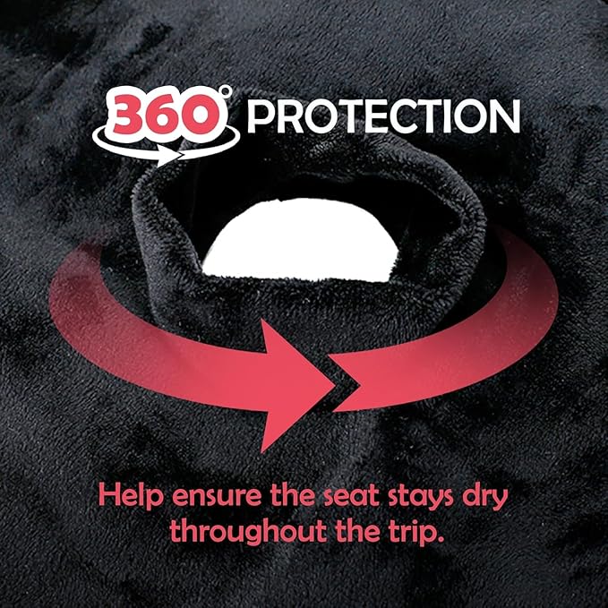 absorbent baby seat protector pad for leaks and spills