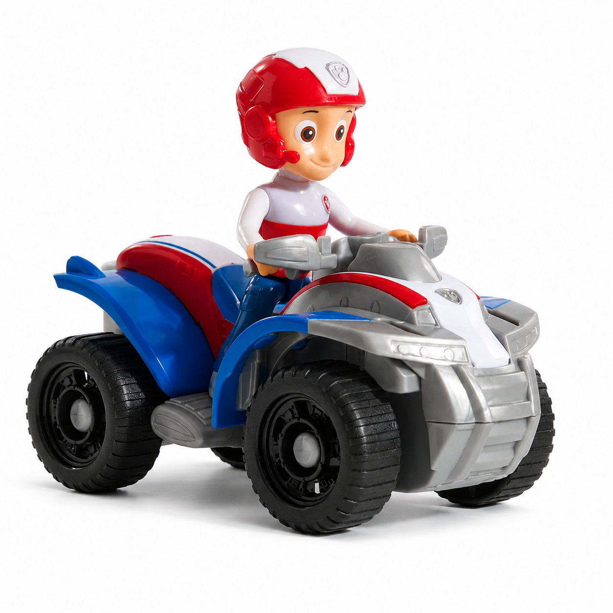 action figure with ATV toy set for imaginative play