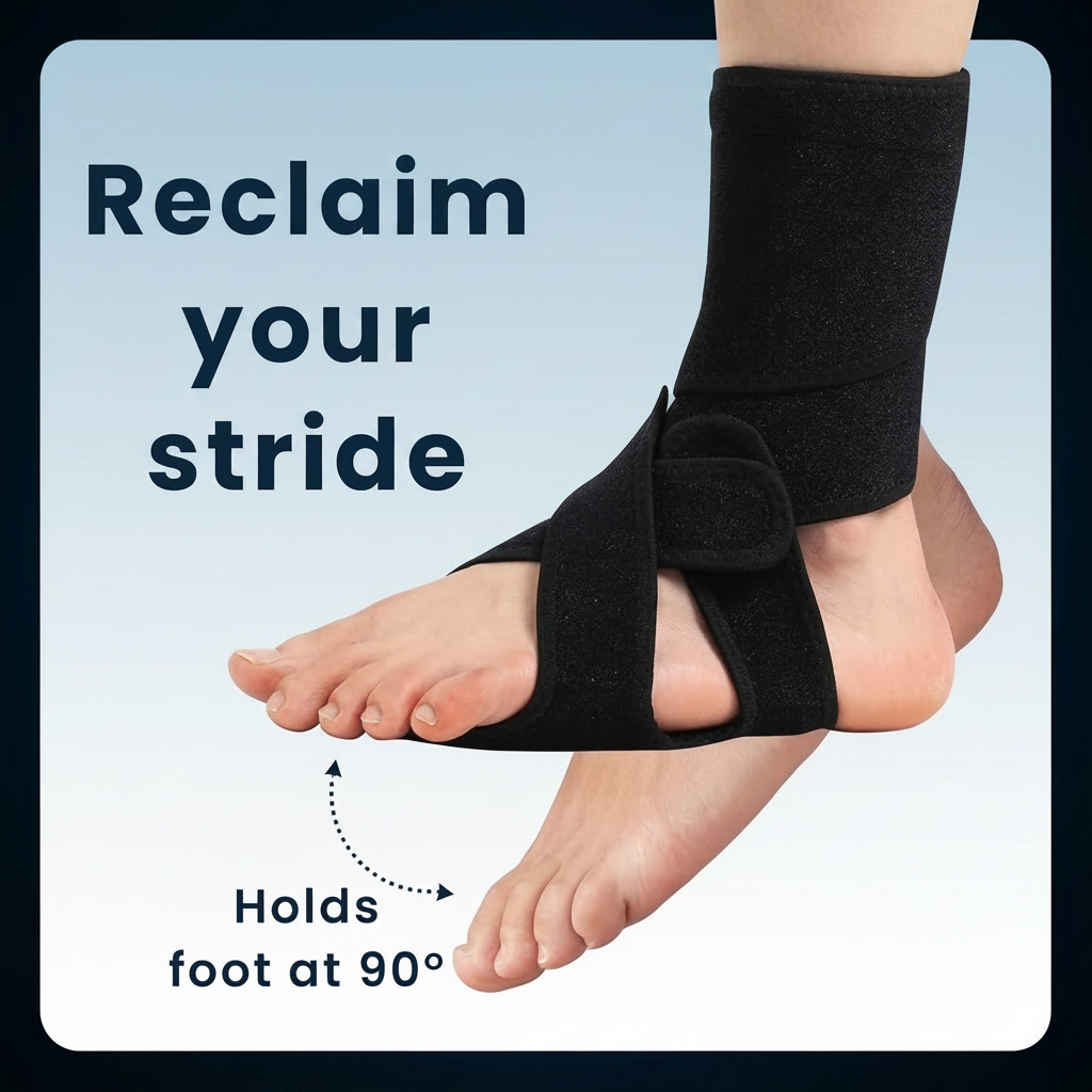 Alt Adjustable foot support with arch comfort design