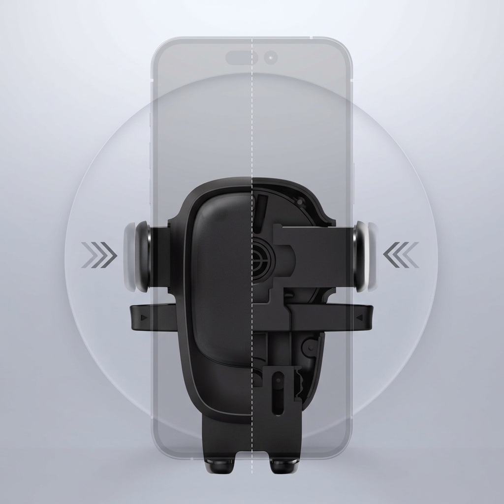 car phone mount adjustable arm for better positioning