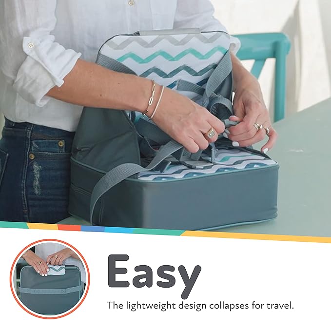Adjustable Travel Booster Seat for Toddlers, Safe and Comfortable Feeding Chair