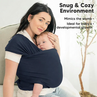 adjustable baby wrap for toddlers with ergonomic support