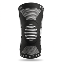 Adjustable compression knee support for daily use