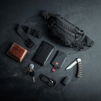 Adjustable crossbody tactical fanny pack for casual and outdoor activities