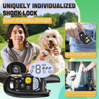 Adjustable strap design on a dog collar accessory
