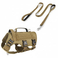 Adjustable Dog Vest Harness With Leash Attachment For Walking