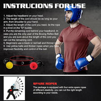 Adjustable Headband for Comfortable Reflex Ball Training