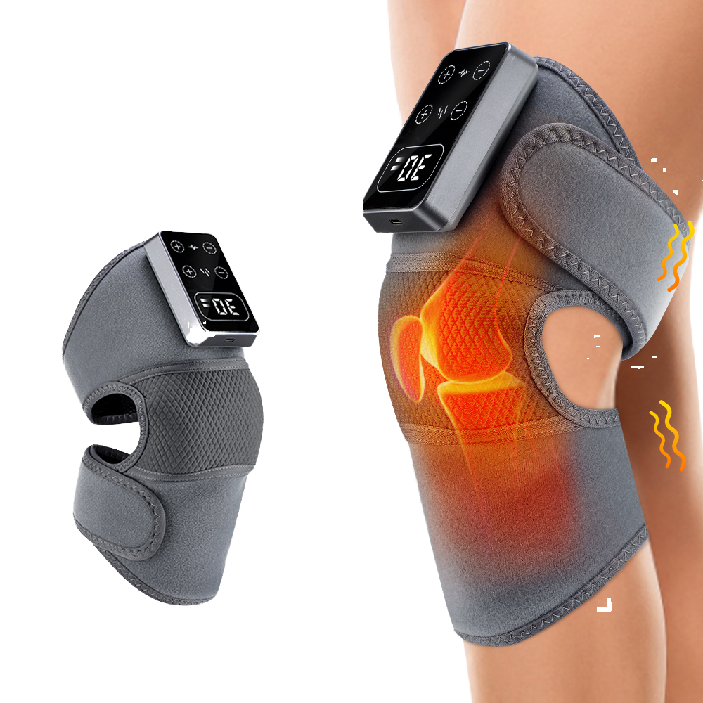 Knee comfort wrap with selectable heating levels