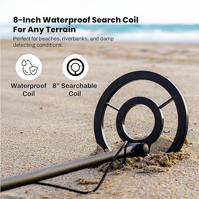 Metal detector with adjustable sensitivity for accurate detection