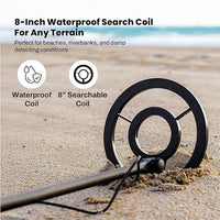 Metal detector with adjustable sensitivity for accurate detection