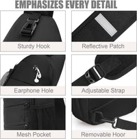 Lightweight sling bag for men and women