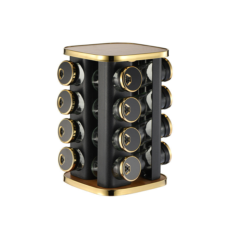 Spice jars with adjustable dispensing lids