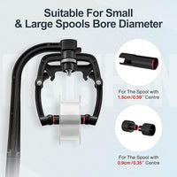 Adjustable Spool Holder for Fishing Line Spooler Tool