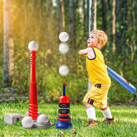 Adjustable T ball tee for kids practice