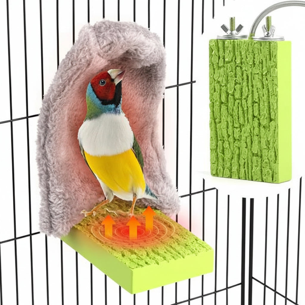 Adjustable Temperature Bird Heater for Compatible Bird Cages