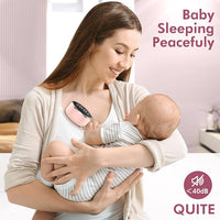 Electric nursing pump with adjustable control buttons for personalized pumping settings