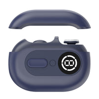 Newborn nail grooming device with adjustable levels and built-in light
