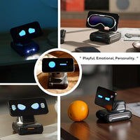 AI companion robot designed for desktop use
