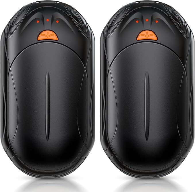 AI rechargeable hand warmers 2 pack with USB charging for outdoor use