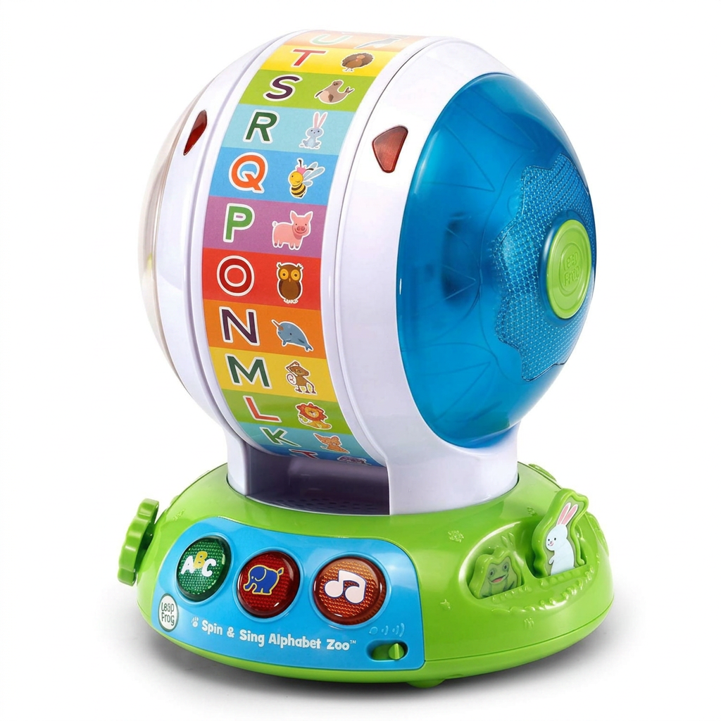 Alphabet learning toy spinning ABC educational toy for kids